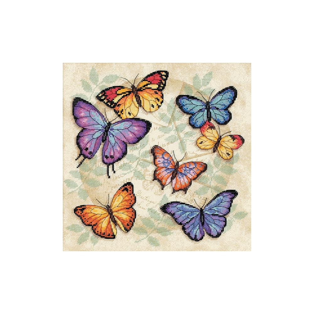 Butterfly Profusion Counted Cross Stitch Kit